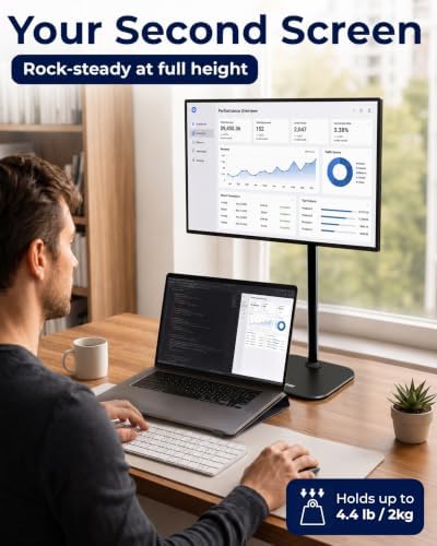 COOPER TabStand Magnetic iPad Stand for Desk, Tablet & iPad Holder Stand