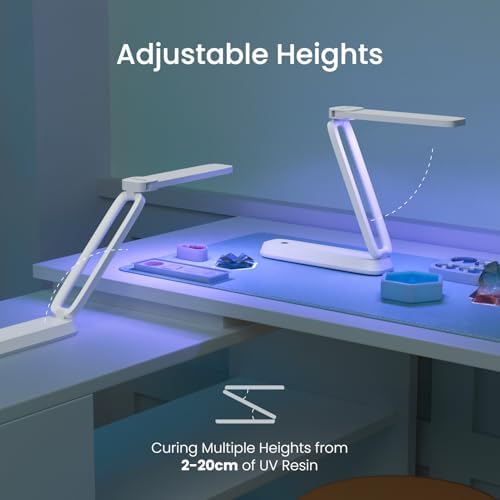 Resiners UV Resin Light, Rechargeable 3-in-1 Foldable UV Lamp, AirWave Pro