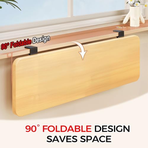 Desk Extender w/Wood-Grain Finish, Window Sill Extension Board