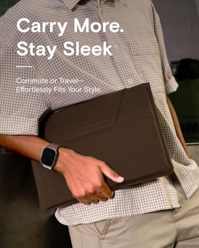 MOFT Laptop Carry Sleeve with Stand &Smart Storage for 14" Laptop for Work