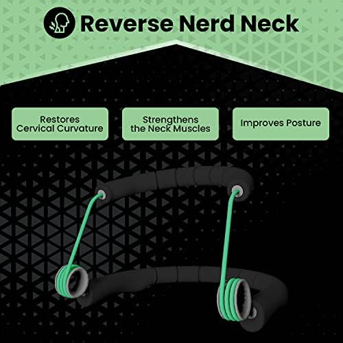 Portable Neck Strengthener by NeckSpring, Relieves Pain, Restore Cervical Curvature, Improves posture, and Reverses Nerd-Neck