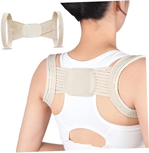 PartyKindom Adjustable Back Posture Corrector Strap for Men and Women