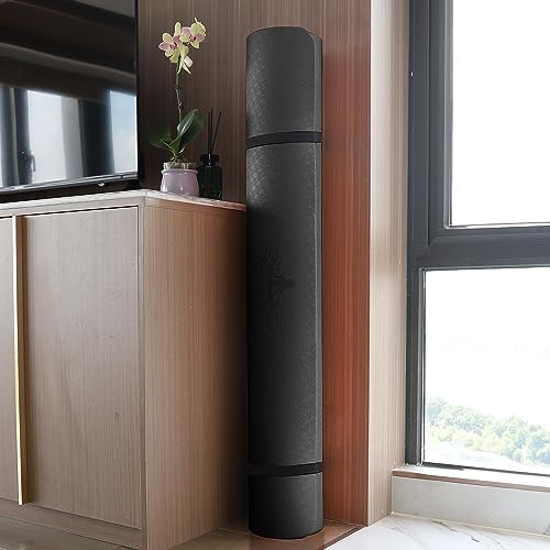 Hatha Yoga Large TPE Yoga Mat 6'x4'x1/2" Extra Thick Non-Slip Exercise Mat - for Yoga Pilates & Home Gym Workouts