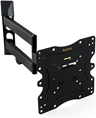 QualGear QG-TM-020-BLK Articulating TV Wall Mount /23-42, Black