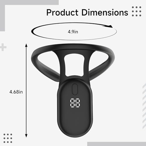 Posture Corrector for Adults and Younger Individuals, Real Time Monitoring, Intelligent Vibration Reminder, Posture Trainer with Digital Display, USB Rechargeable Back Support