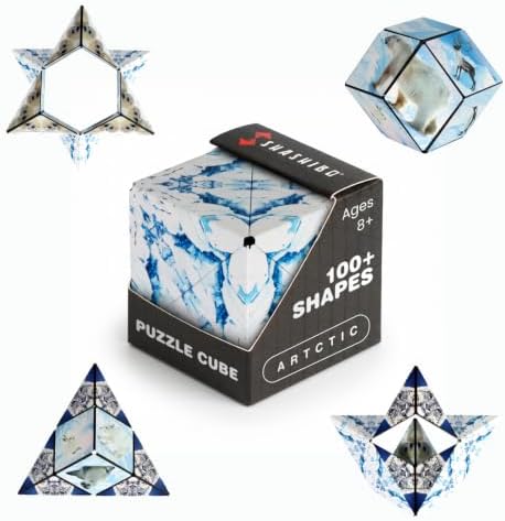 Shashibo DODECA Magnetic Puzzle Cube, Stress Relief Fidget Toy