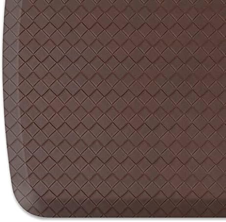 GelPro Elite Premier Gel & Foam Anti-Fatigue Kitchen Floor Comfort Mat, 20" x 36", Basketweave Truffle