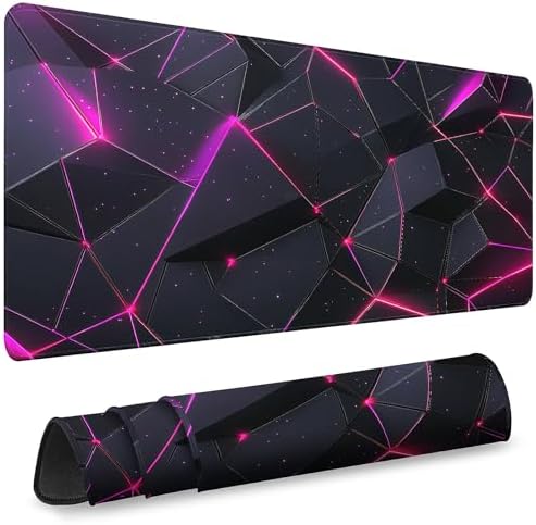 Mouse Pad Gaming - Desk Mat for Keyboard and Mouse - Large Mouse Pads for Desk, Gaming Mousepad with Non-Slip Base, Desks Pad (31.5" X 11.8") for Game, Office and Home