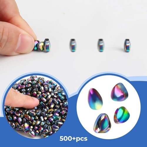 Matassari 1100pcs Fidget Toy, Sensory Toys for Adults & Teens（Colour）