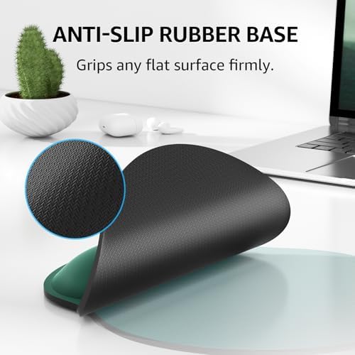 KTRIO Keyboard Wrist Rest & Mouse Pad with Wrist Rest, Forest Green