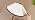 Pleated Table Lamp, Dimmable USB Nightstand Lamp with LED Bulb