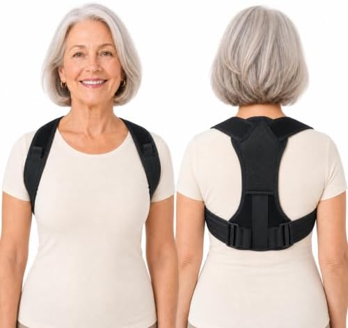 Upper Back Posture Corrector for Senior Women, Shoulder Support