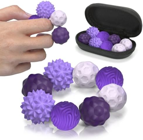 Magnetic Fidget Balls for Adults & Teens, Quiet Fidget Toys for Office Desk