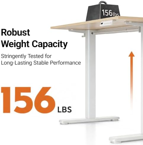 Claiks 40 x 24 Inch Nature Electric Standing Desk