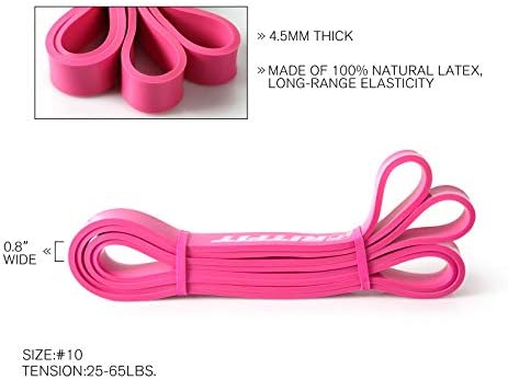 RitFit Pull Up Assist Band in Natural Latex for Stretching and Mobility