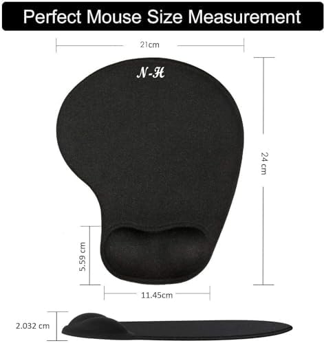 New Horrizon Ergonomic Mouse Pad with Wrist Rest, Lifetime Support