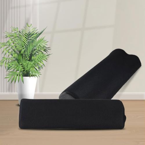 Veemoon Desk Sponge Foot Rest Pad Semi-Cylindrical Cushion for Office Use Foot Relaxation and Massage for Work Desk