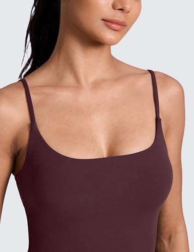CRZ YOGA Butterlift Scoop Neck Crop Tank Top