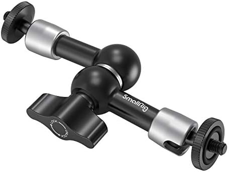 SmallRig 5.5 Inches Adjustable Friction Articulating Magic Arm, with Both 1/4" Screw for LCD Monitor/LED Lights