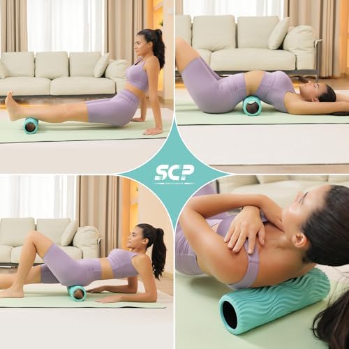 SUBCULTUREPICK 15" Foam Roller - Medium Density Deep Tissue Muscle Massage