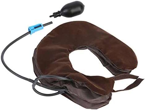 Cervical Neck Device Neck Support Traction Inflatable Air Pillow for Pain Relief