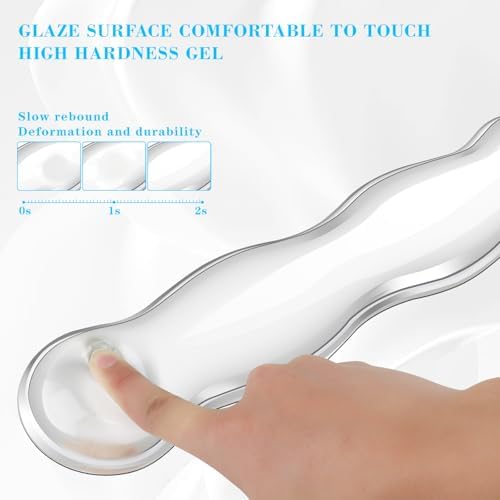 Gel Keyboard & Mouse Wrist Rest Set, Ergonomic Keyboard and Mouse Pad with Wrist Support Typing Pain Relief，Suitable for Office/Computer/Laptop/Gaming（White Set ）