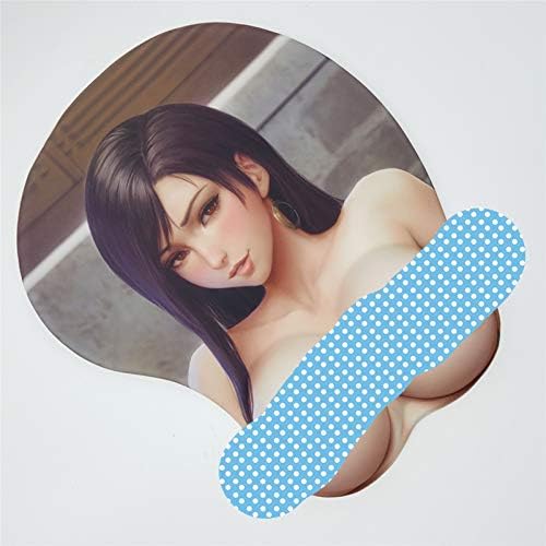 Anime Mouse Pads with Wrist Rest Gaming 3D Mousepads 2Way Skin (MP-TA TU)
