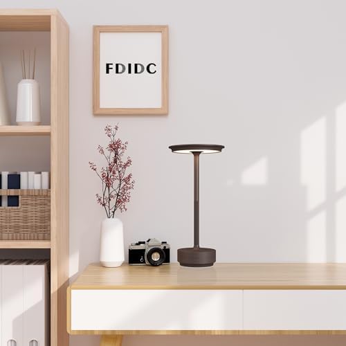 2 Pack Cordless Table Lamps Rechargeable, 5000mAh LED Table Light