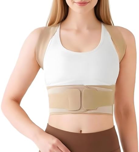 Posture Corrector for Women – Invisible Lightweight Back Support Brace, S
