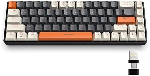 MAGIC-REFINER RK68 Compact 68 Keys Wireless Mechanical Gaming Keyboard