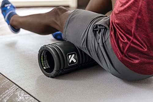 TRIGGERPOINT Performance Therapy Grid Foam Roller for Exercise, Deep Tissue Massage and Muscle Recovery, Original (13-Inch), Midnight