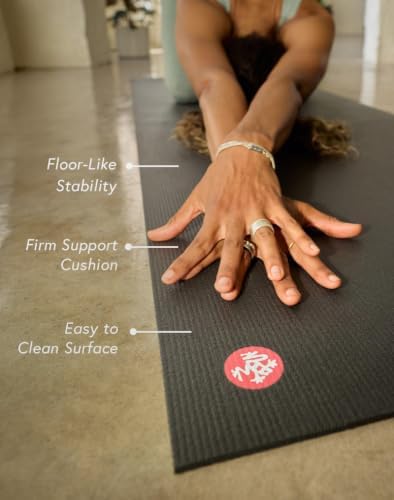 Manduka PRO Yoga Mat - 6mm | Lifetime Durability | Hygienic Construction | Premium Studio Quality | Teacher Approved