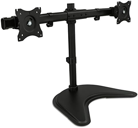 Mount-It! Free Standing Dual Monitor Stand, 19-27" Screens
