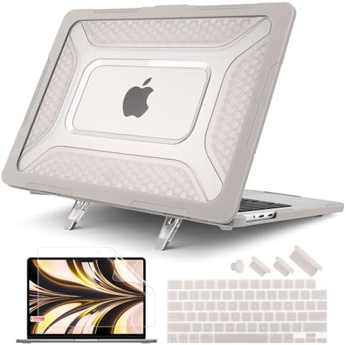 Batianda Extreme Heavy Duty Case for MacBook Air 13.6" 2026-2022, Khaki