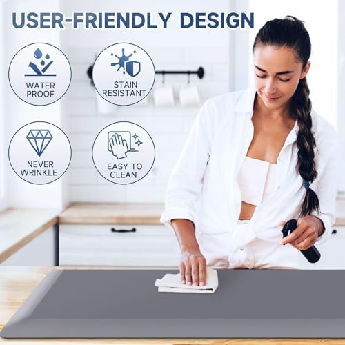 4/5 Inch Thick Kitchen Mats for Floor, StepRite Kitchen Rug for Standing