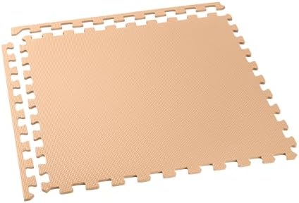 We Sell Mats 3/8" Thick Multipurpose EVA Foam Exercise Floor Mat, Interlocking Tiles, Anti-Fatigue for Home or Gym