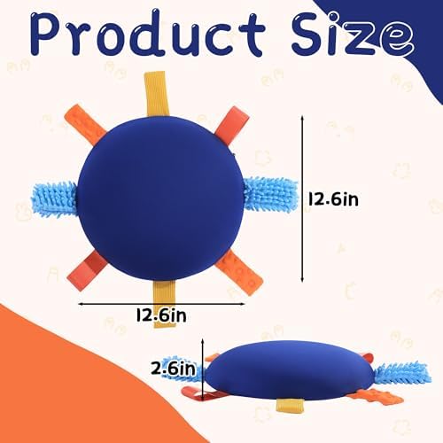 BALAPET Sensory Wobble Cushion for Kids, Memory Foam Support Sensory Wobble Cushion, 2-in-1 Wobble Chair Feet Promotes Active Learning and Improves Focus for Classroom Elementary