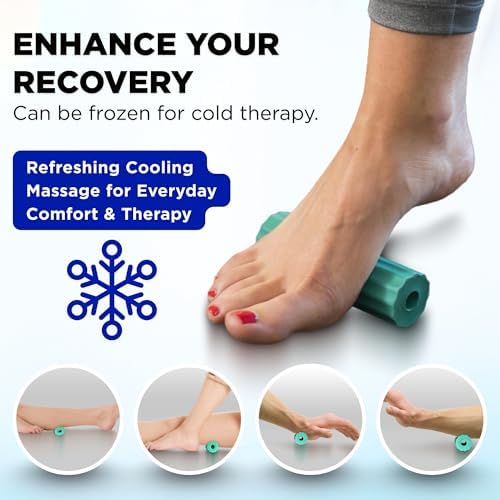THERABAND Foot Roller for Foot Pain Relief, Massage Ball Roller for Arch Pain, Plantar Fasciitis Treatment, Heel Spurs Reliever, Tired Feet