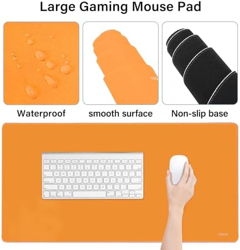 MOSISO Keyboard Mouse Pad Set, Large Gaming Mousepad&Keyboard Wrist Rest