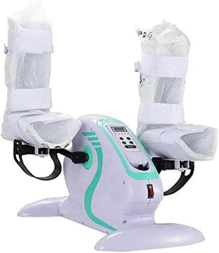 Under Desk Exercise Bike Pedal Exerciser Electric Pedal Exerciser for Leg/Arm Rehabilitation Cycle Bike Foot Pedal Exercise Machine (Color : C) (C)
