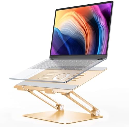 Lamicall Adjustable Laptop Stand for Desk for MacBook Air Pro HP 10-17.3''