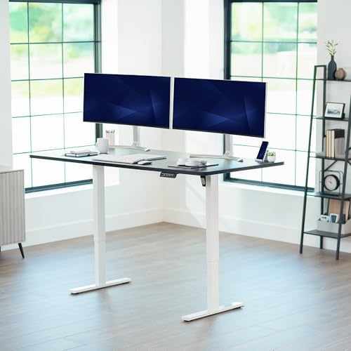 VIVO Black 71 x 36 in Standing Desk, DESK-KIT-1W7B-36