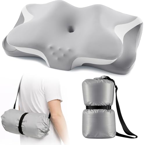 Cervical Pillow for Neck Pain, Ergonomic Memory Foam Contour Pillow