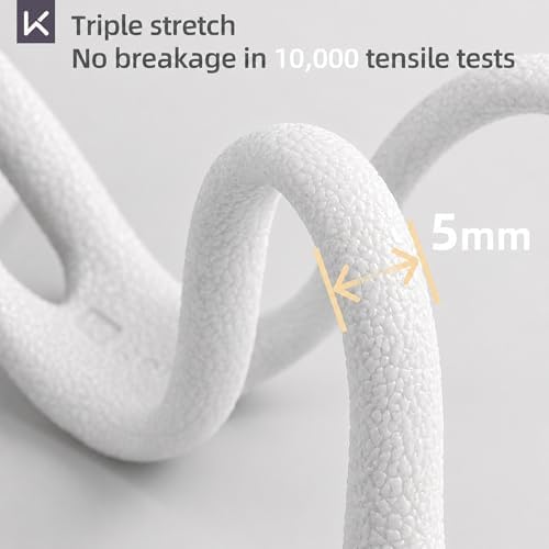 Keep Figure-8 Resistance Band - High Elasticity Exercise Band for Arm Toning, Shoulder & Core Stretching - Anti-Slip Grip Portable Fitness Equipment for Home Workout