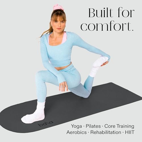 Bala Yoga Mat for Home Gym, Non-Slip Exercise Mat for Home Yoga