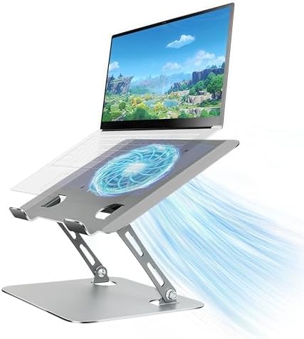 Laptop Cooling Stand with Fan and One Key Switch