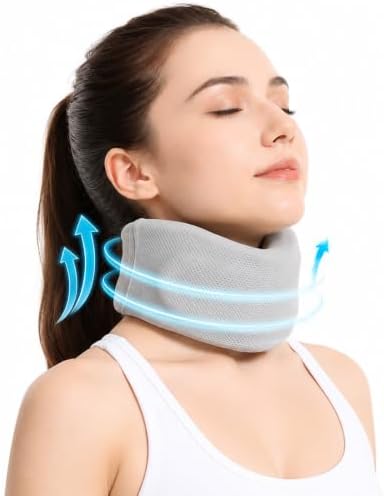 Sofe Neck Brace for Sleeping,Neck Pain & Support,Adjustable Length Washable