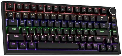 Newmen GM326 Mechanical Keyboard,75% Percent Gaming Keyboard,Wired Keyboard