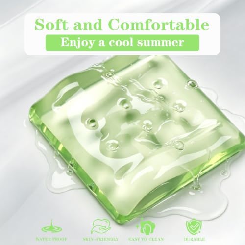 Ergonomic Gel Wrist Rests for Laptop 2pcs - Green