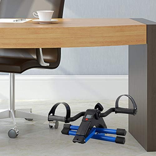 Folding Pedal Exerciser, Mini Exercise Bike Under Desk Bike